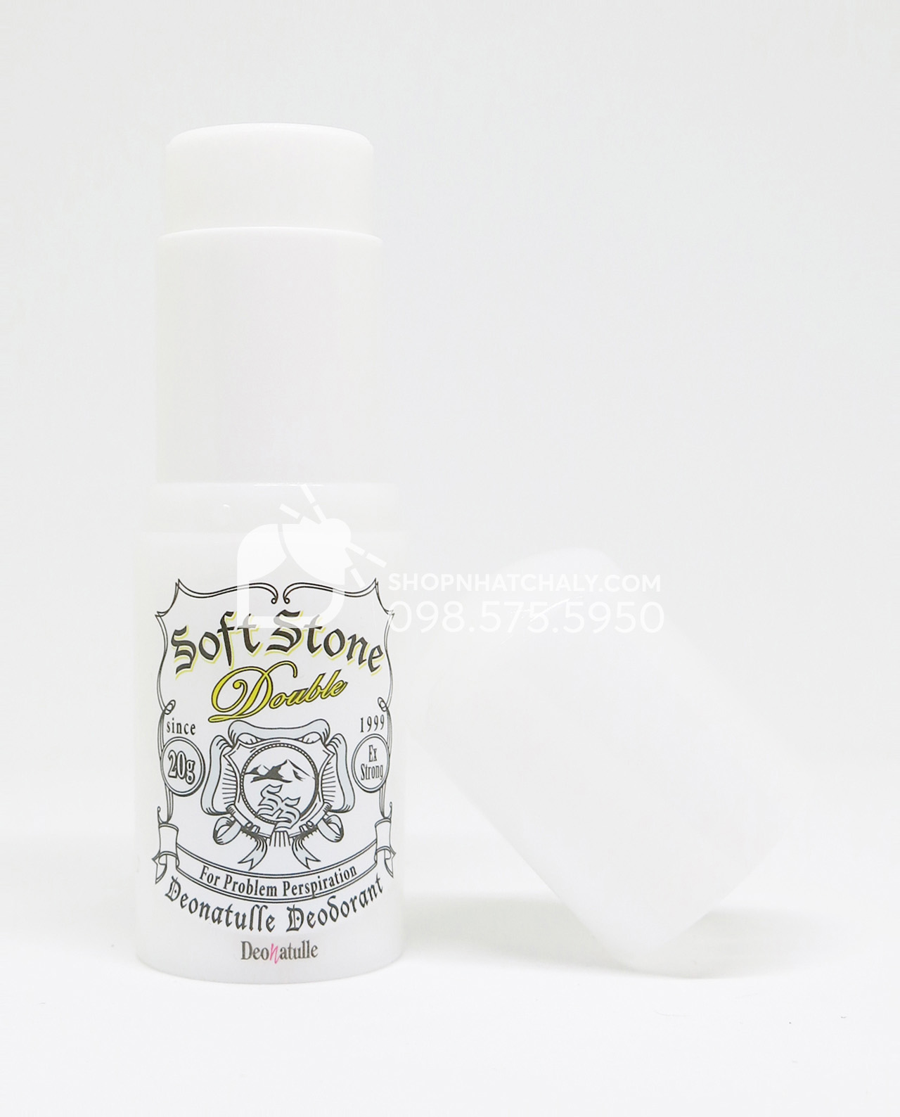 Sáp lăn khử mùi đá khoáng Nhật nội địa Soft Stone 20gr - Bên trong 3