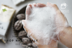 Xà phòng trị mụn ở lưng For Back của Nhật Bản bọt lên rất bông và mịn | Shop Nhật Chaly