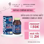 Viên dầu cá Omega 3 Orihiro Nhật Bản hộp 180 viên