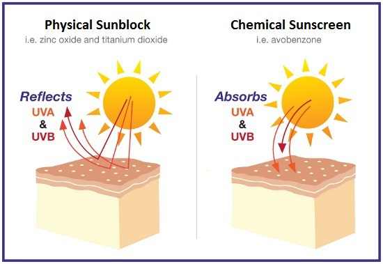 Phân biệt sự khác nhau giữa Sunblock và Sunscreen