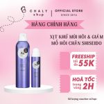 Chai xịt khử mùi hôi chân Shiseido Deodorant Foot Spray 24 của Nhật