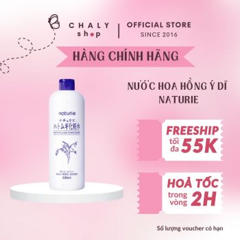Nước cân bằng Naturie Hatomugi Skin Conditioner 500ml Nhật