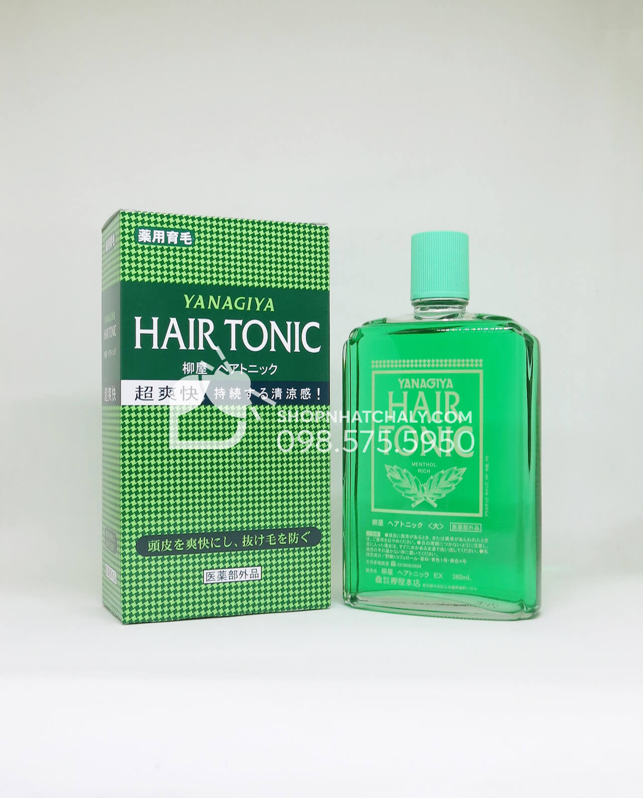 Yanagiya Hair Tonic Nhật trị rụng kích thích mọc tóc số 1 Nhật Bản mẫu