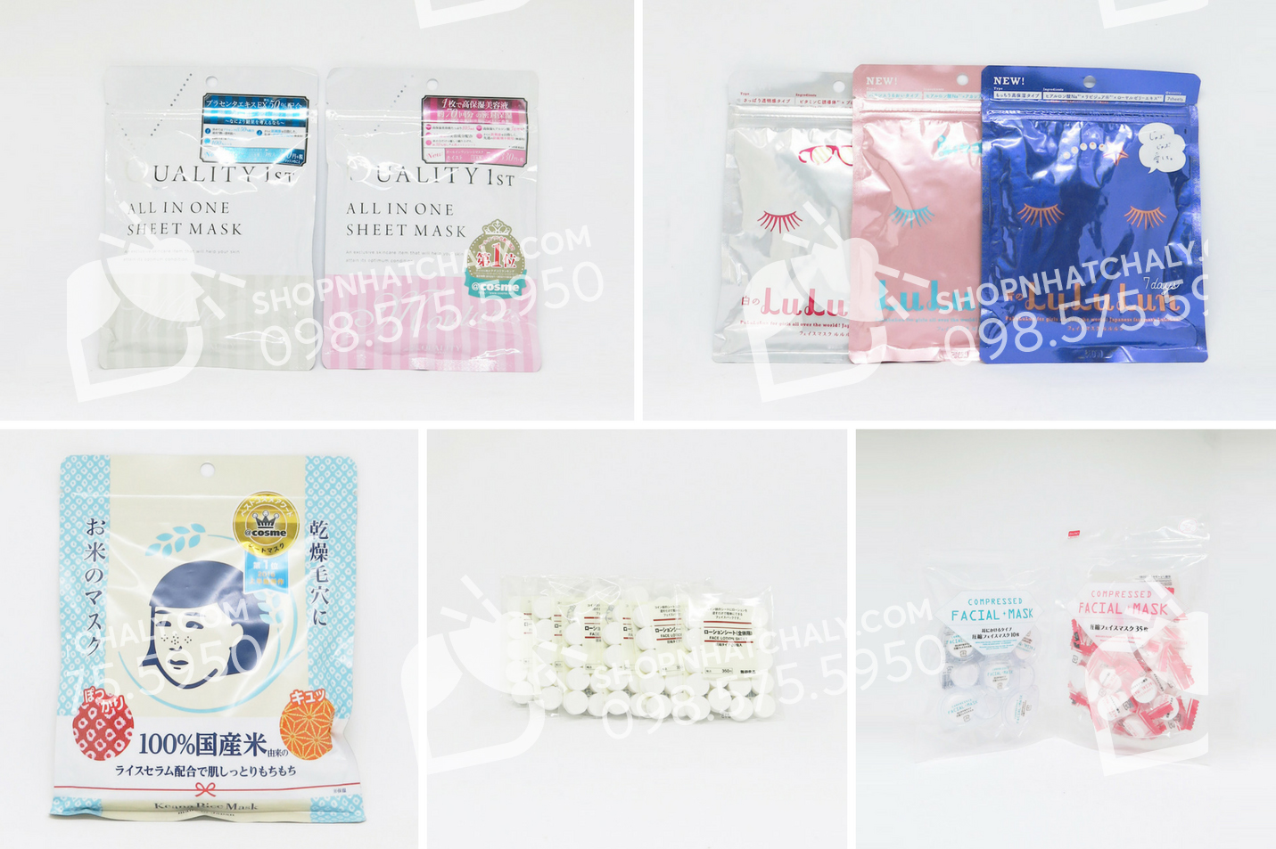 Mặt nạ giấy rất đa dạng với nhiều công dụng khác nhau