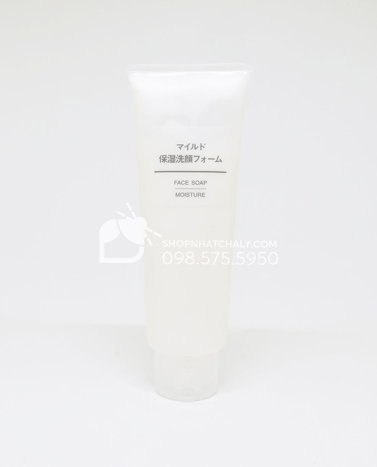 Sữa rửa mặt Muji Face Soap Moisture của Nhật Bản 120g