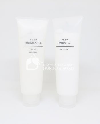 Sữa rửa mặt Muji Face Soap của Nhật Bản 120g