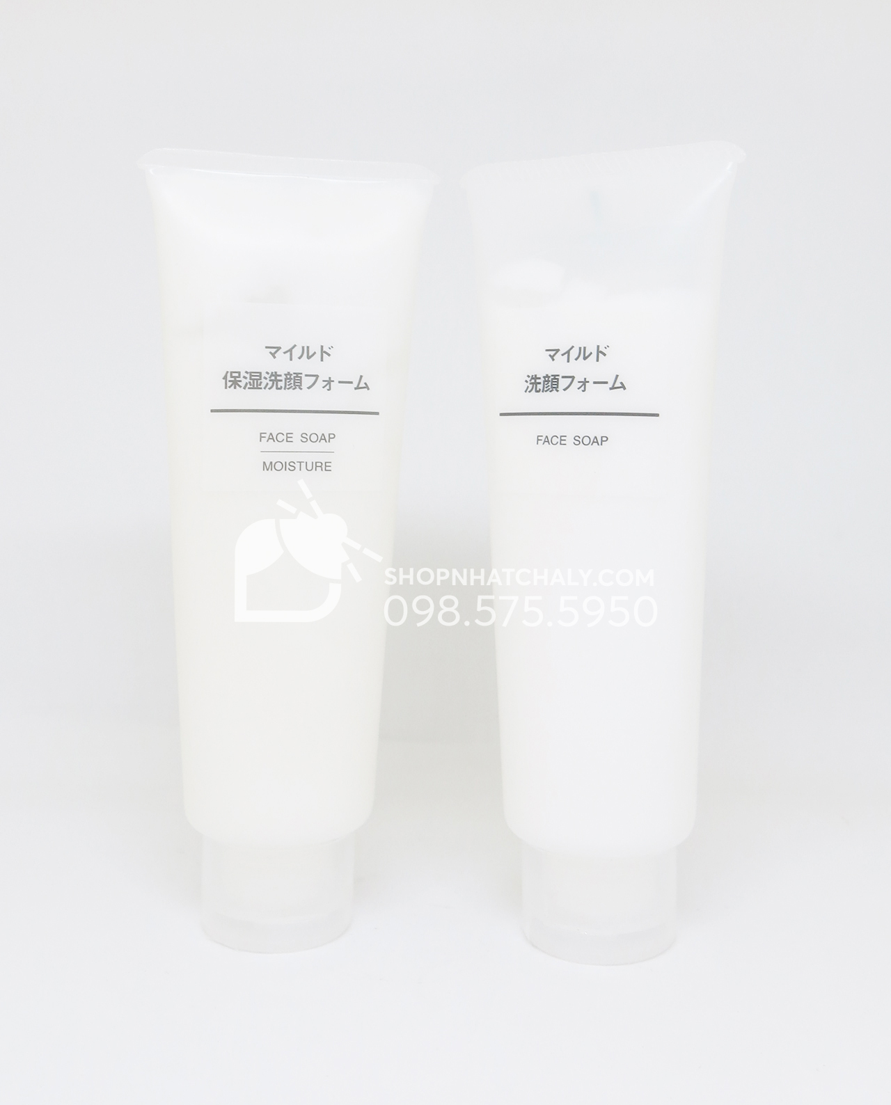 Sữa rửa mặt Muji Face Soap của Nhật Bản 120g