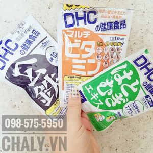 Viên uống trắng da Nhật Bản DHC và viên uống bổ sung sắt của Nhật là 2 loại viên uống DHC cũng thường xuyên được dùng chung với viên vitamin tổng hợp