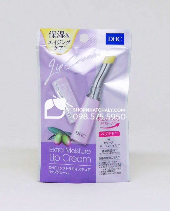 Son chong lao hoa moi DHC Anti Aging Extra moisture lip cream mau moi 2023