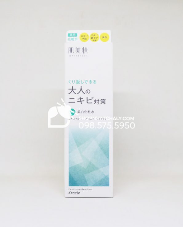 Nuoc hoa hong tri mun va tham mun Kracie Hadabisei Acne Care Facial Lotion mau moi 2022 Nuoc hoa hong tri mun va tham mun Kracie Hadabisei Acne Care Facial Lotion mau moi 2022