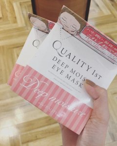 Mặt nạ mắt Quality 1st có giá thành hơi cao