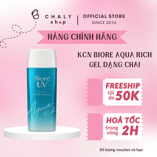 Kem chống nắng Biore Aqua Rich UV Watery Gel Nhật