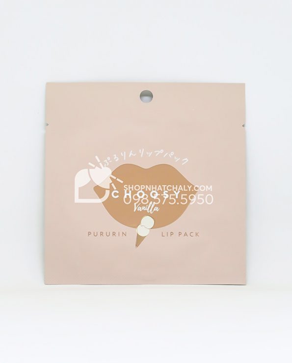 Mat na duong moi hong Choosy Lip Pack Nhat Ban Huong Vanilla