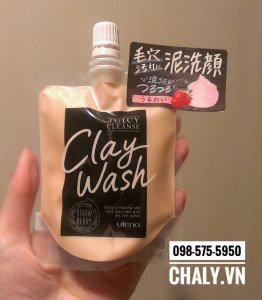 Sữa rửa mặt utena juicy cleanse clay wash lên bọt mịn, mùi thơm, rửa xong không bị căng rích như các loại sữa rửa mặt đất sét khác. Mình ưng ngay từ lần dùng đầu tiên