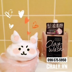 Sữa rửa mặt đất sét nhật utena này là loại đầu tiên mà mình xác định sẽ gắn bó lâu dài, bởi em này làm sạch sâu nhưng dưỡng ẩm da hơn hẳn các loại srm đất sét khác