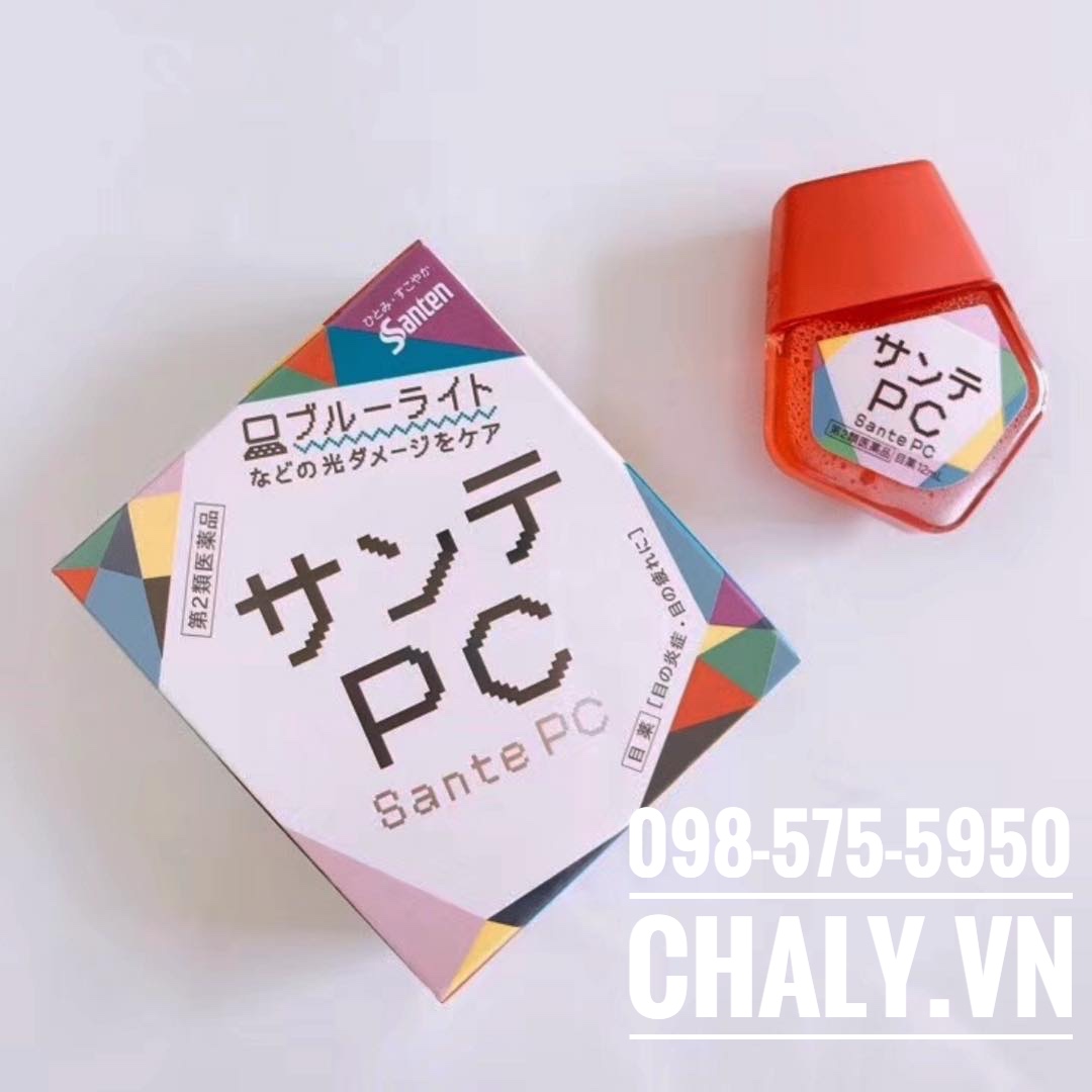 Nhỏ mắt Sante PC thiết kế bao bì dễ thương xinh xắn