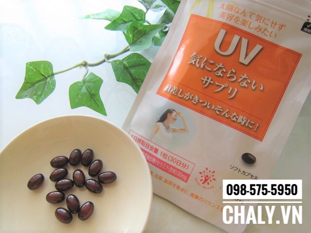 Viên uống chống nắng Fine Japan dạng viên nang dễ uống