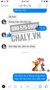 Review son Nhật dưỡng ẩm Cezanne từ khách facebook