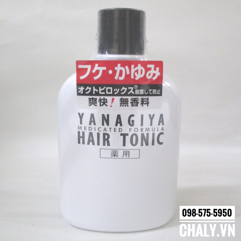 Hair tonic Yanagiya trị gàu, nấm và ngứa da đầu