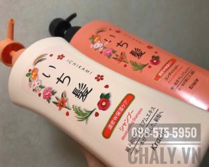 Cặp dầu gội xả Ichikami Nhật mẫu mới không chứa silicone, không gây hại cho tóc và da đầu về lâu dài