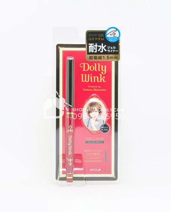 But ke mat Dolly Wink Koji Gel Liner - Mau den Melty Black