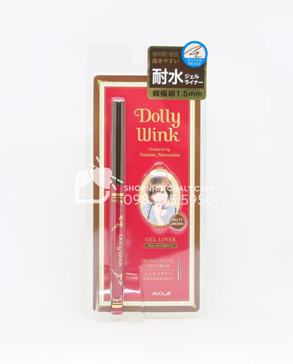 But ke mat Dolly Wink Koji Gel Liner - Mau nau Melty Brown