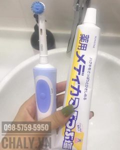 Kem đánh răng Nhật Bản tinh thể muối Sunstar medical tsubutsubu shio 170g có vị muối hơi mặn nhẹ khi tiếp xúc, có tác dụng bảo vệ nướu, ngăn ngừa các chứng viêm miệng