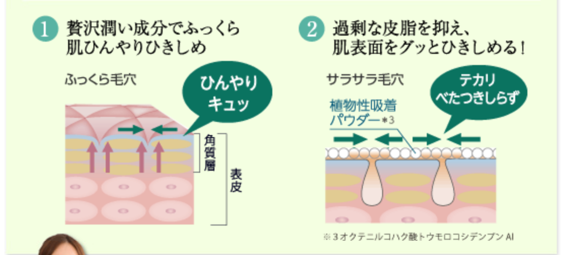 Kem se khít lỗ chân lông của Nhật Bản SQS Deep Concentrate mẫu mới 2021 |  Shop Nhật Chaly