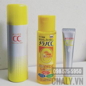 Dùng nguyên cả bộ skincare melano cc vitamin c là lựa chọn hơi thông minh cho các bạn 20-33 tuổi vì bộ này đa năng, cực nhiều hiệu quả