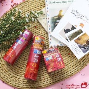 Bộ dưỡng da chống lão hóa Hada Labo Alpha Pro Anti Aging
