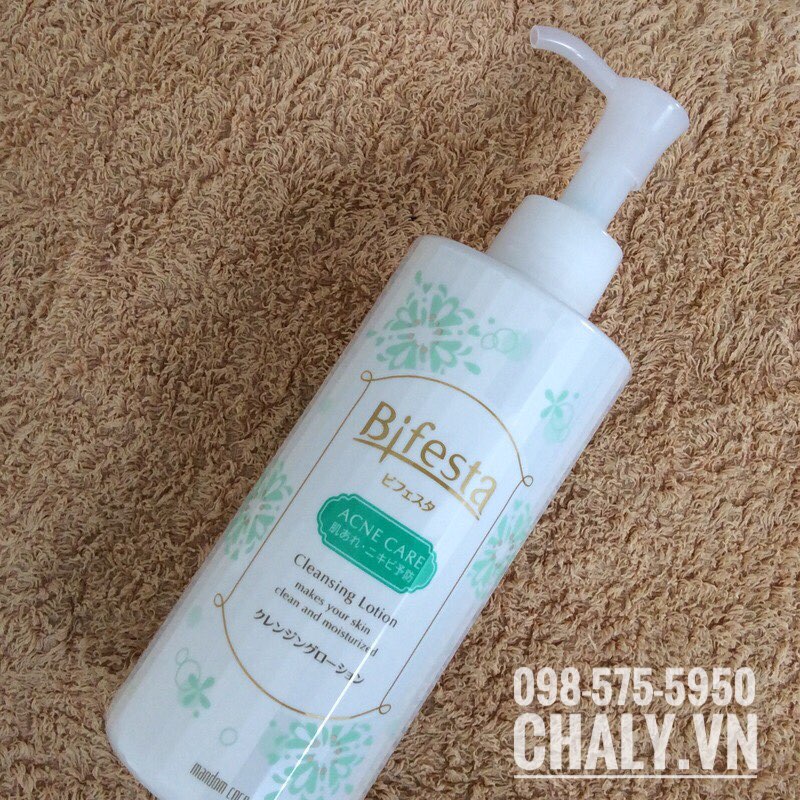 Nước tẩy trang trị mụn Bifesta Acne Care Micellar Cleansing Water