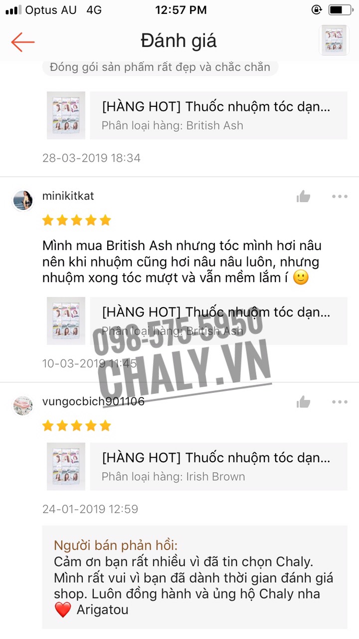 Shop Nhật Chaly có bán thuốc nhuộm Liese mới 2019 trên shopee tại địa chỉ shopee.vn/shopnhatchaly nhé