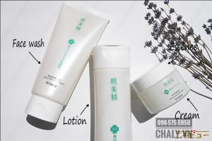 Trong các loại sữa rửa mặt tốt nhất cho da mụn không thể thiếu em Kracie Hadabisei Acne Care Facial Wash có giá 320k tuýp 110g dùng được 2-3 tháng