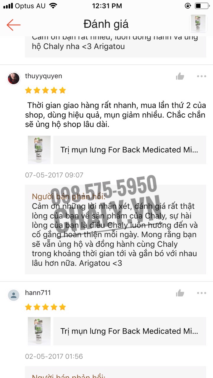 Xà phòng for back mua ở đâu? Có thể mua tại Shop Nhật Chaly để chắc chắn có trong tay sản phẩm xà phòng for back chính hãng