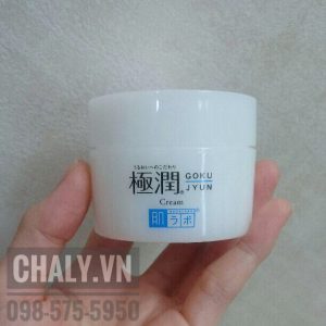 Kem dưỡng ẩm Hada Labo màu trắng mẫu mới nhất 2019 dạng gel cream, thẩm thấu nhanh, giúp cấp ẩm sâu và khoá ẩm hiệu quả, nuôi dưỡng làn da mướt mịn
