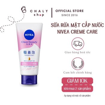 Sữa rửa mặt cấp ẩm Nivea Creme Care Nhật Bản