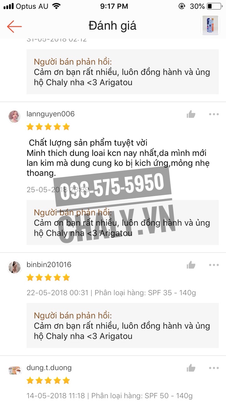 Khách mua hàng tại shopee review kem chống nắng nivea sun protect water gel trên Chaly