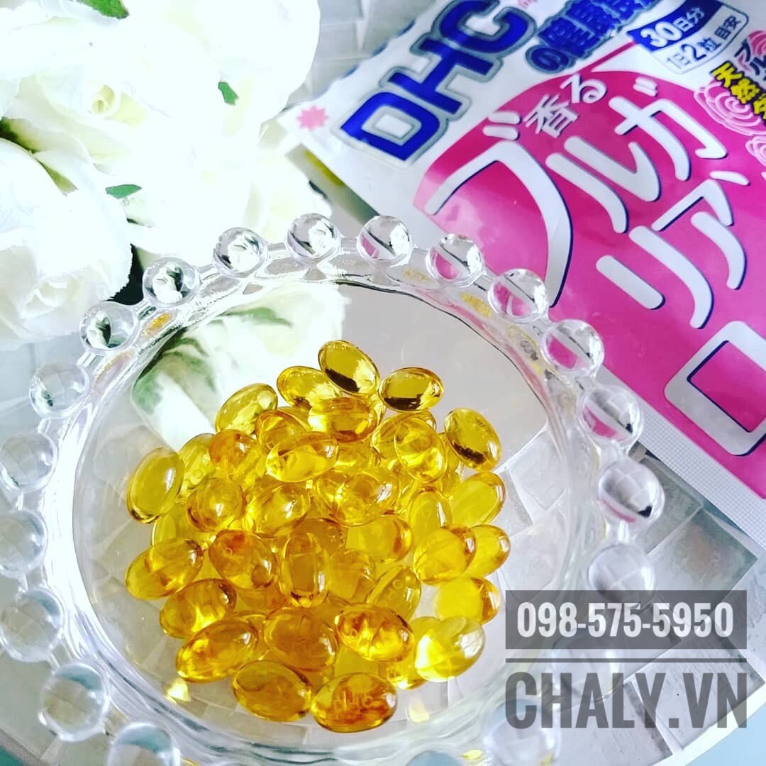 Viên uống hoa hồng dhc này tốt thật. Bà chị mình uống 30 ngày đúng 1 tháng cái khen quá trời