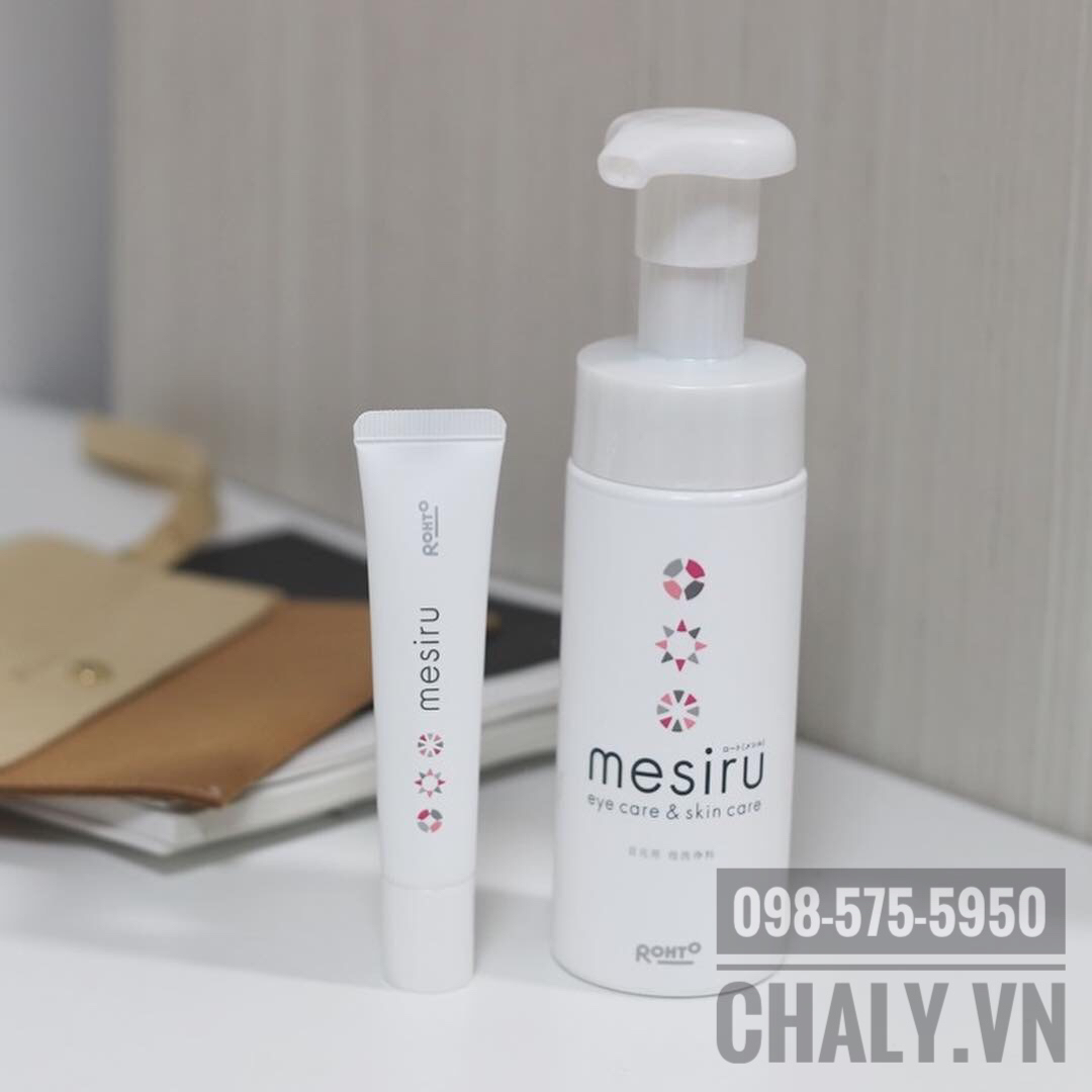 Tuýp kem mắt của nhật bản đa năng nhất quả đất mesiru eye care cream