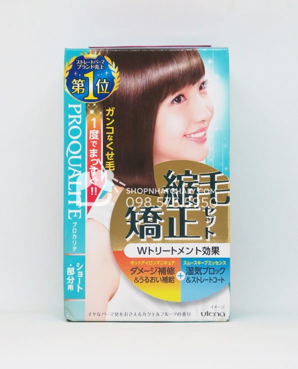 Thuốc duỗi tóc Nhật Proqualite - Với thuốc duỗi tóc Nhật Proqualite, bạn sẽ có mái tóc thẳng mượt, sáng bóng và không hư tổn. Chỉ cần một vài bước đơn giản, bạn có thể tự tin điệu đà với mái tóc duỗi như ý.