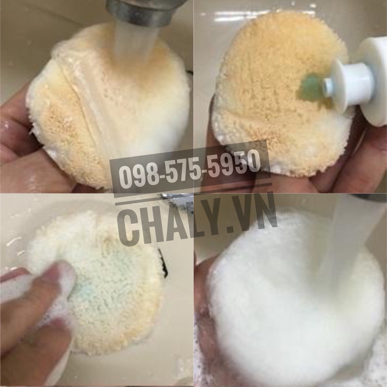 Cách giặt bông phấn Chacott Nhật được hãng Chacott tư vấn
