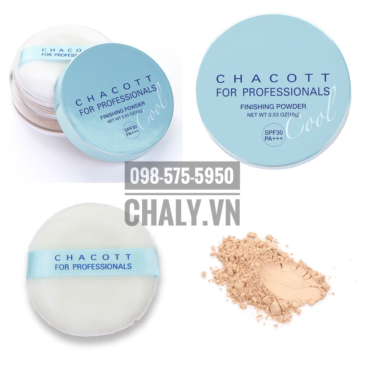 Phấn chống nắng nào tốt? Chắc chắn hè 2019 thì không thể không thử dùng em phấn kiềm dầu mới tinh Chacott UV finishing powder cool này được !