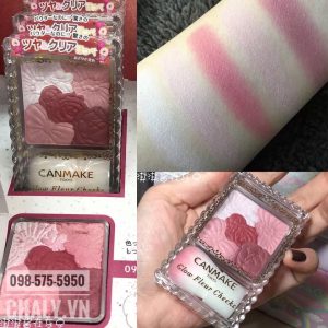 Phấn má hồng Canmake của Nhật màu 09 Burgundy cực kì hot