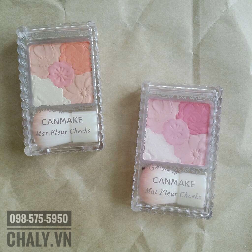 Đây là review phấn má hồng canmake sau khi đã dùng qua khá khá loại