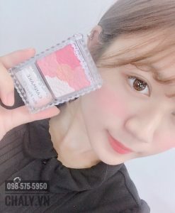 Phấn má hồng Canmake Nhật dòng Mat fleur cheeks màu 01 rất hot, trẻ trung được nhiều chị em yêu thích