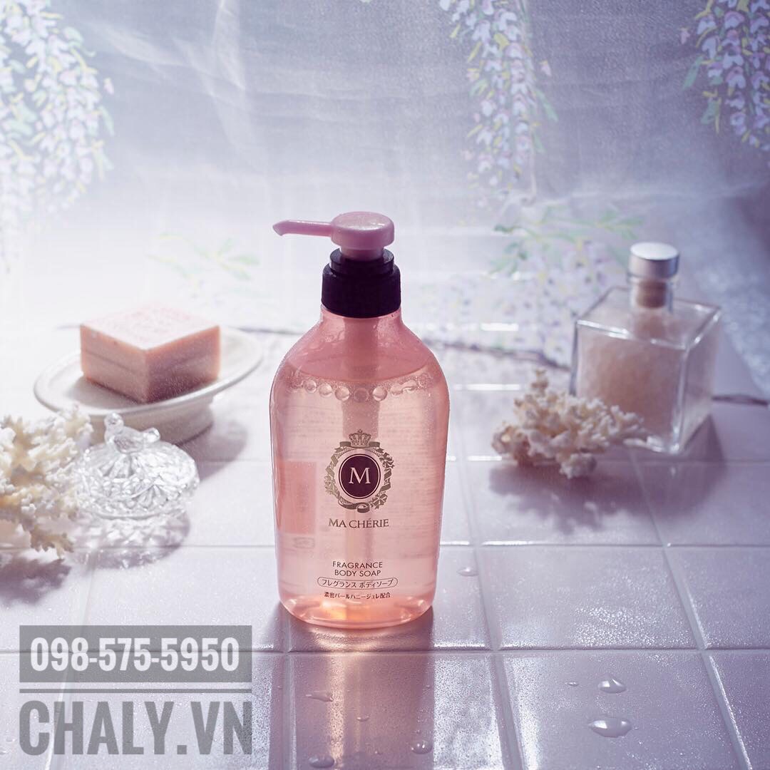 Shiseido Macherie Fragrance Body Soap là dòng sữa tắm Nhật được review cao nhất về mùi hương
