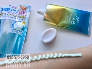 Kem chống nắng nóng Skin Aqua cho tới domain authority nhọt mẫn cảm của Rohto Nhật với texture màu xanh da trời bạc hà đem năng lực thực hiện vơi những nốt nhọt, gom domain authority sáng sủa vơi đều màu