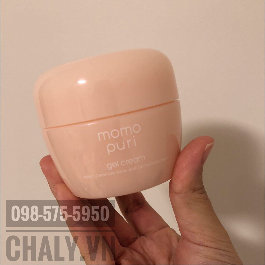 Kem dưỡng ẩm nhật bản momopuri gel cream review: thẩm thấu rất nhanh dù da mình là hỗn hợp dầu. Mịn, mượt