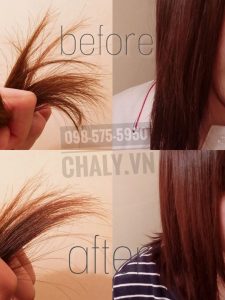 "Sau khi sử dụng dầu ủ tóc collagen nhật bản tsubaki vàng thì tóc mình vào nếp, suôn mượt và không còn cong chỉa ra nữa" - Review của một cô nàng Nhật