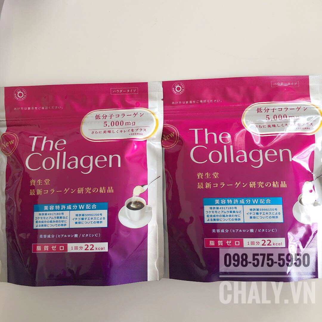 The collagen shiseido dạng bột review: Em này chắc chắn là collagen của nhật dạng gói mà mình ưng ý nhất trước giờ. Bất cứ ai hỏi mình collagen bột của nhật loại nào tốt thì mình đều giới thiệu cho em này